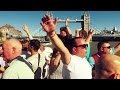 Chelsea away day August 2016: West Ham Fans' Party Boat, en route to Stamford Bridge!