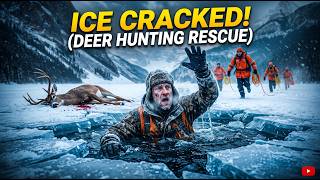 Hunter Falls Into Frozen Water While Returning From Deer Hunt  Snow Survival Story
