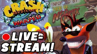 Streaming Crash 3 Cus I Feel Like I Should Finish It - CartoonGamer LIVE!