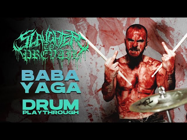 SLAUGHTER TO PREVAIL - BABA YAGA (Drum Play-Through by Evgeny Novikov) class=