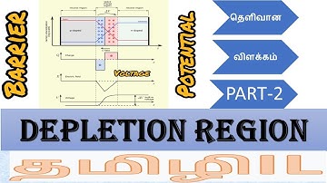 What is Depletion Region Part-2 || What is Barrier Potential || What is Equilibrium Biasing🤔🤔🤔