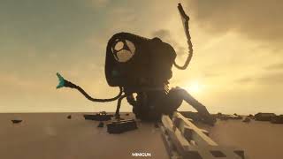 Teardown 💥 Destruction Fighting VS Martian Tripod - Best Mod Using and Weapons 🧨 Epic Monstr Battle