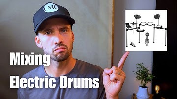How to make Electric Drums sound good! (church mixing tip)