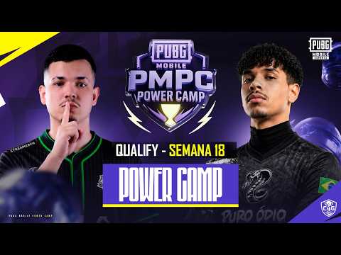 [PTBR] PUBG MOBILE POWER CAMP 2026 | SEMANA 18 | QUALI | DIA 1/2