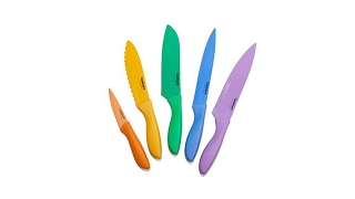 Cuisinart 10piece CeramicCoated Stainless Steel Knife Set
