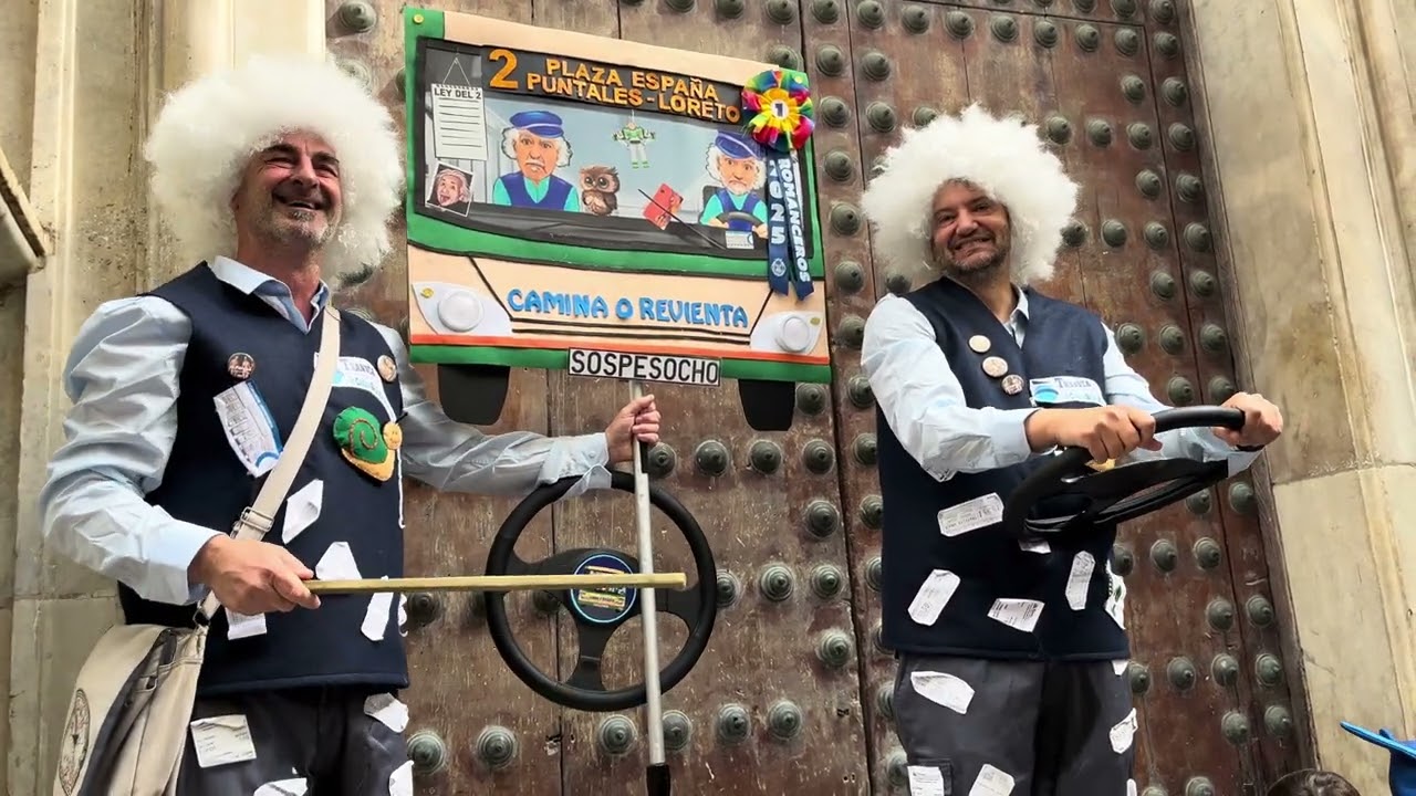 Romancero “Camina o revienta” Primer Premio  carnaval de Cádiz 2025