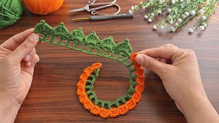 3D⚡💯Wow Amazing 💯👌How to make eye-catching crochet flower⚡💯 Super easy crochet rose flower making.