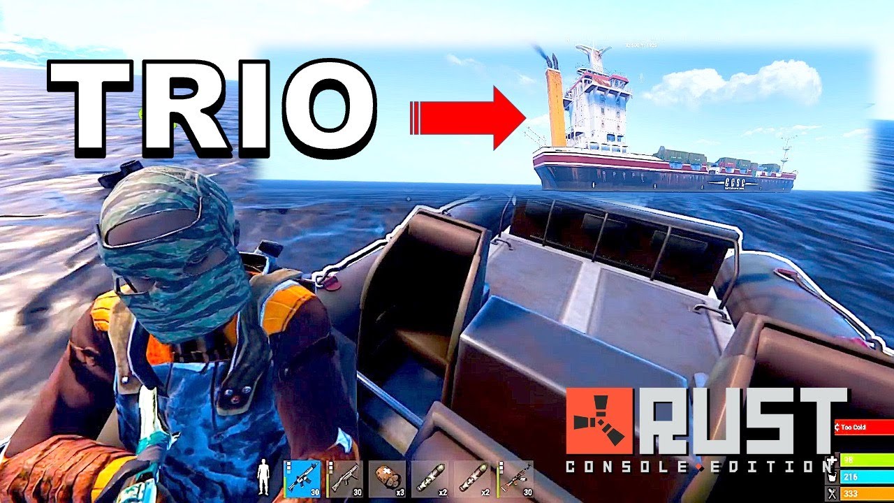 OUR BEST WIPE YET (Trio) 2/3 - Rust Console Edition - YouTube