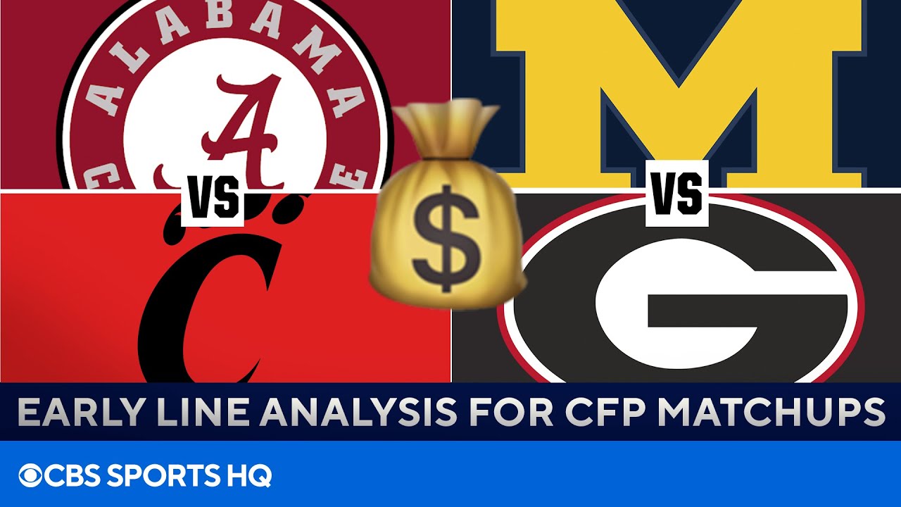 2021 CFP Matchups: Early Line Analysis | CBS Sports HQ