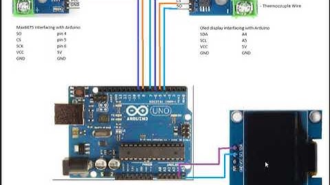 Max6675 Temperature sensor with Arduino #max6675 #temperature #arduino