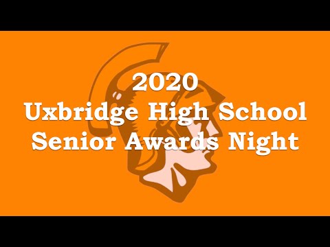 2020 Uxbridge High School Senior Awards Night