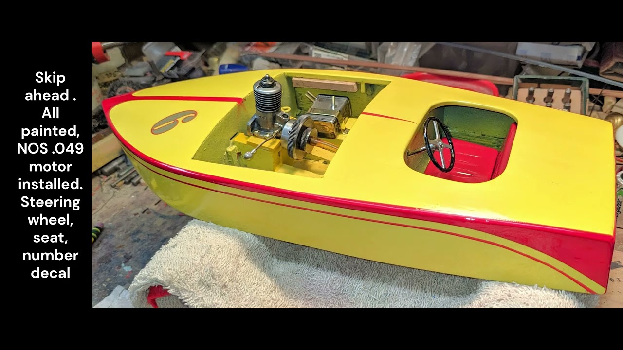 CRACKER BOX RACING TETHER BOAT 9 25
