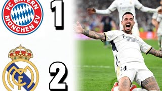 Real Madrid Vs Bayern Munich 2-1 Match highlights 1080p