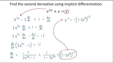 Finding Higher Order Derivatives Using Implicit Differentiation
