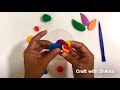  how to make a clay rainbow rose craft easy diy  clay art