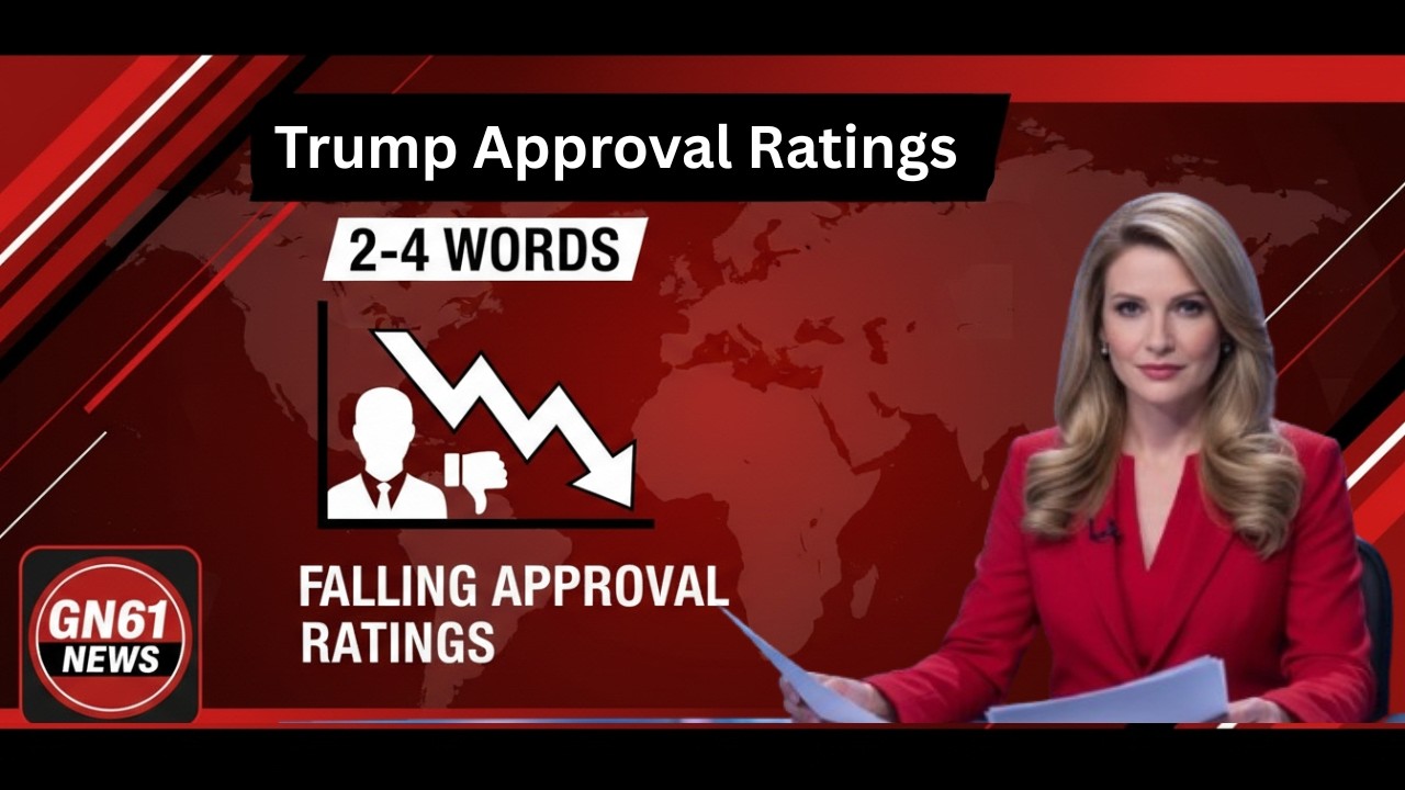 Trump Approval Ratings Drop to New Lows | Polls Show Growing Public Discontent | GN61 News