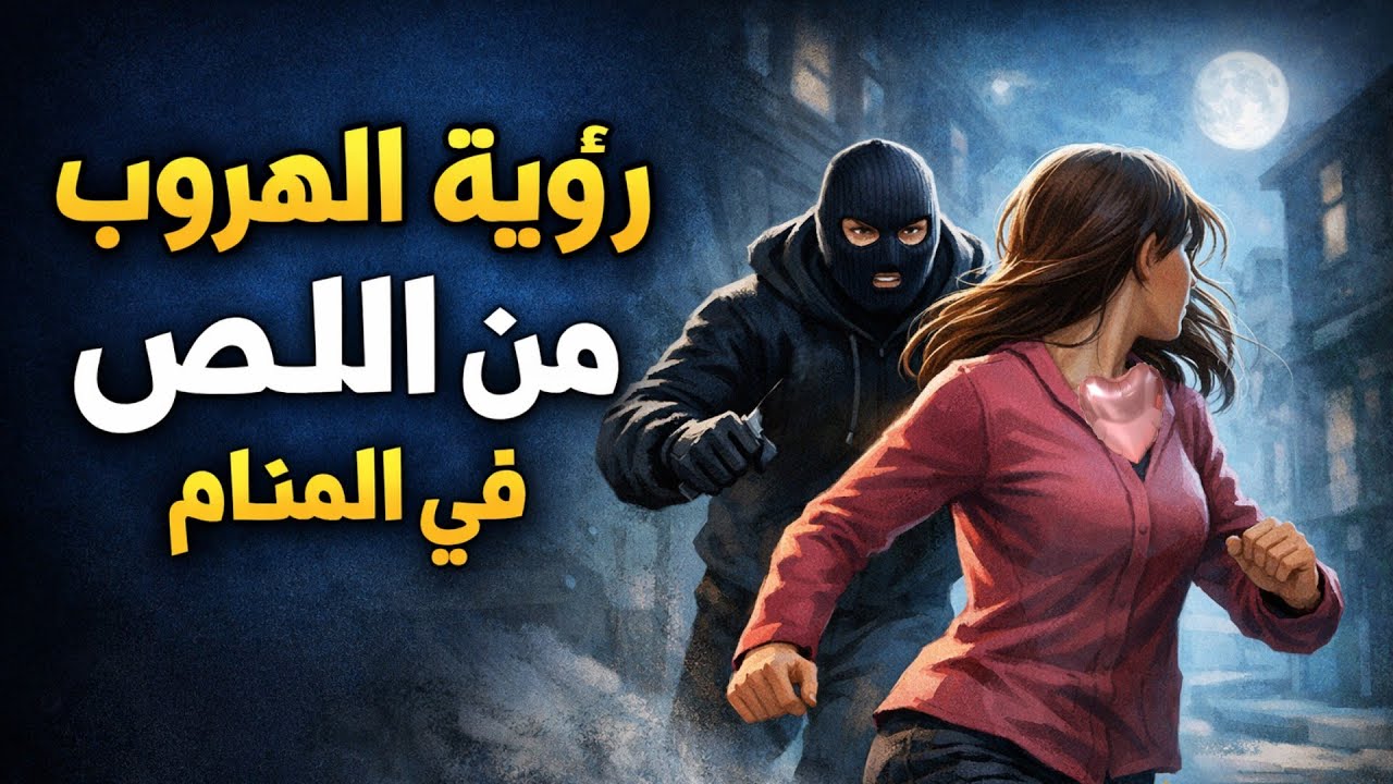إذا رأيت أنك تهرب من لص في الحلم.. فهذا ما سيحدث لك قريباً