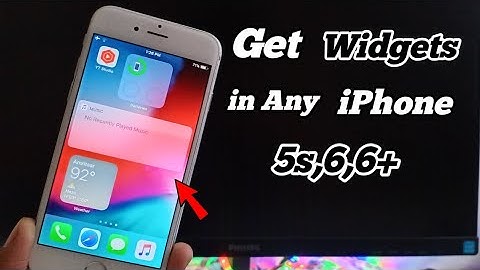 How To Get Widgets in Any iPhone & iOS 12/12.4.1/13.14/14.7 ||Without Jailbreak ||