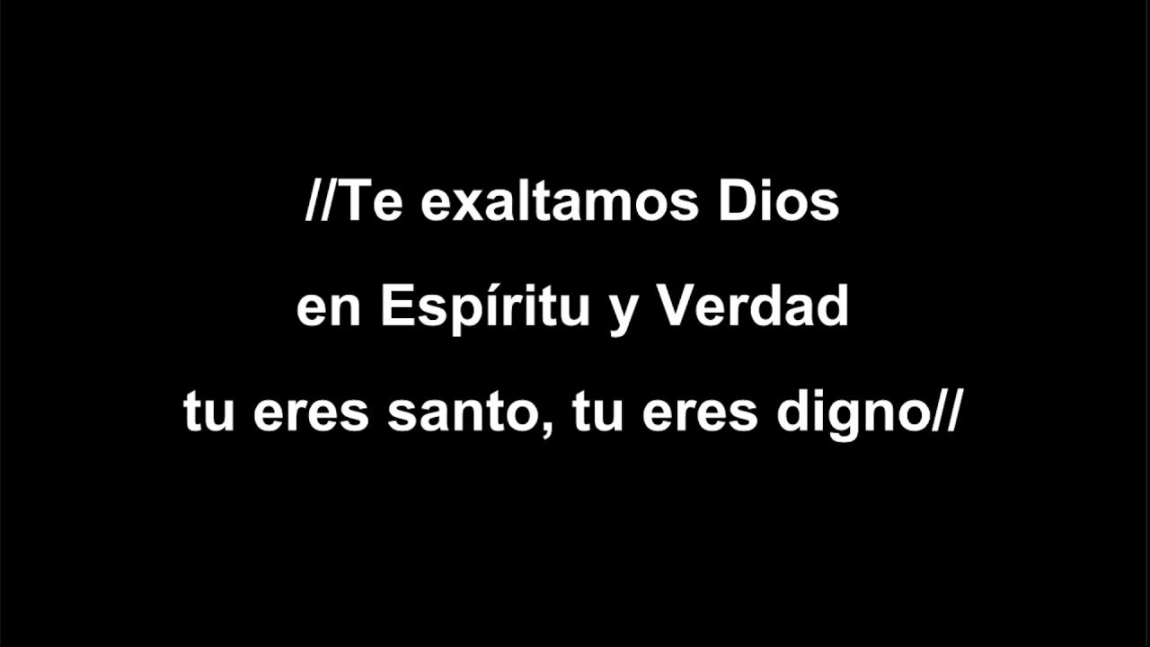 Marcos Barrientos En Espiritu y Verdad Cover + Letra YouTube Marcos Barrientos En Espiritu y Verdad Cover + Letra YouTube