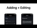 Adding & Editing | Glide Apps Tutorial