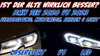 ZWEITE CHANCE! Ist der BMW 3er LCI doch BESSER? Multimedia, Fahren & LICHT im Test - LED vs. Laser