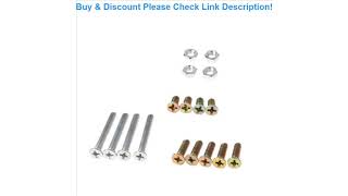 Review Aluminum Router Table Insert Plate w/ 4 Rings Screws For Woodworking Benches