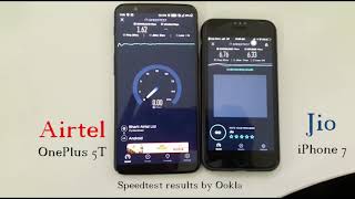 Airtel Vs Jio - Internet Speedtest by Ookla App screenshot 5