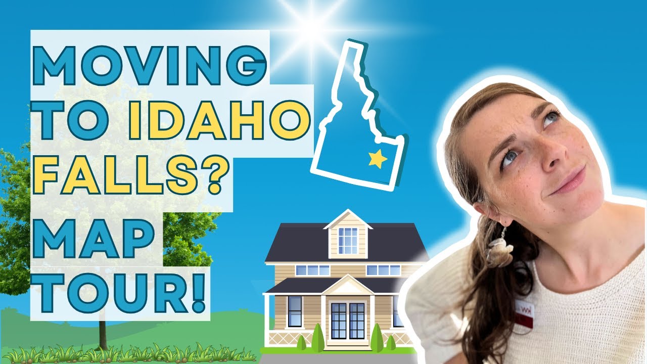 IDAHO FALLS GOOGLE MAP TOUR Living in Idaho Falls Idaho Moving to