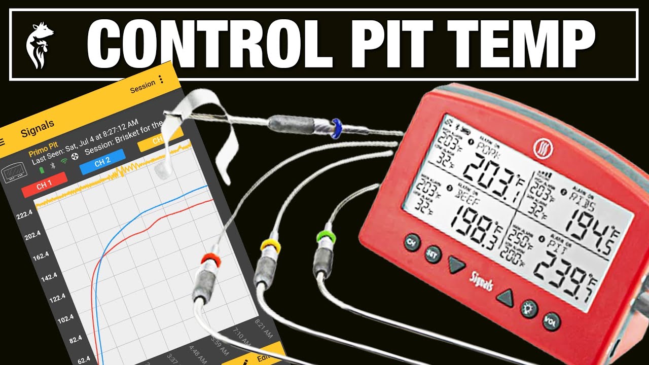 ThermoWorks Signals & Billows - How To Control BBQ Temperature