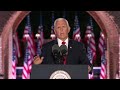 "THE CHOICE IS CLEAR" Vice President Says President Trump WILL KEEP AMERICA GREAT