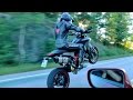 Single Turbo Supra 580 hp vs Ducati Hypermotard 821