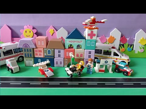 救護車玩具開箱 || 玩具車車 || Ambulance Toys