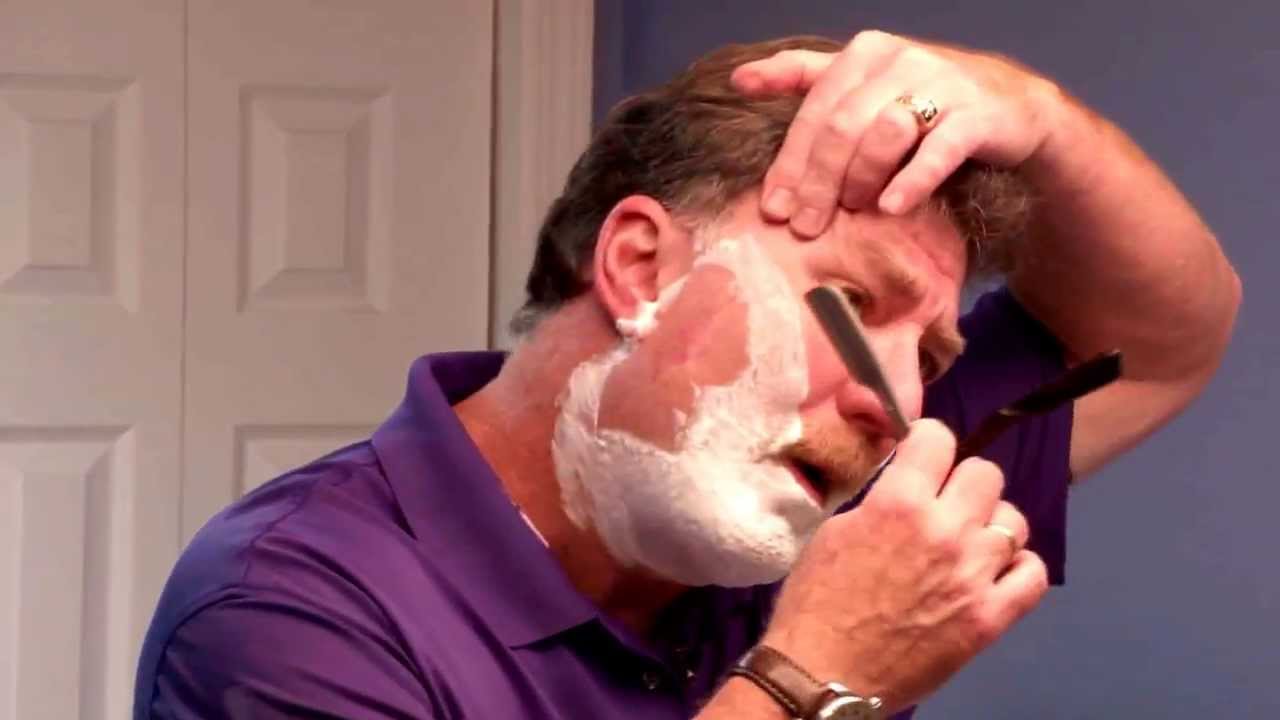 mens straight razor shave near me