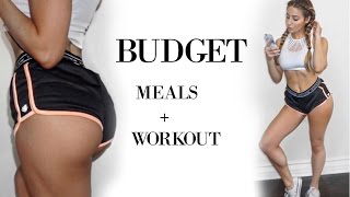 Flat Stomach + Bigger Butt | Meals & Workout 2017