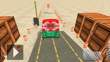 Tuk Tuk Auto Rickshaw Parking - Android Gameplay | #games #tuktukauto #gameskingdom  #parkinggames