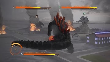 Godzilla PS4: Burning Godzilla vs Godzilla vs Kiryu