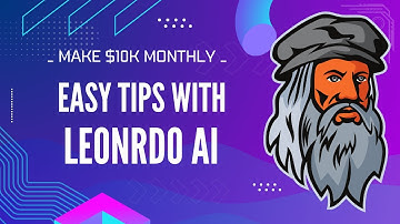 Make $10k Monthly : Easy Tips with Leonrdo AI