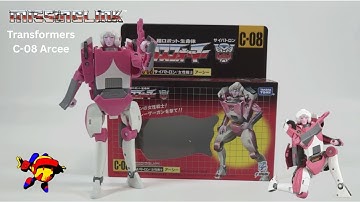 First Look! Transformers Missing Link C-08 G1 Arcee Unboxing & Details
