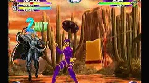 MvC2: Brett (Mag/Psy/Tron) vs Hannibal (Storm/Cab/Sent) 7 .:2.13.10:.