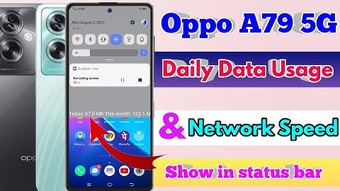 oppo a79 5g data usage settings, oppo a79 5g data speed setting