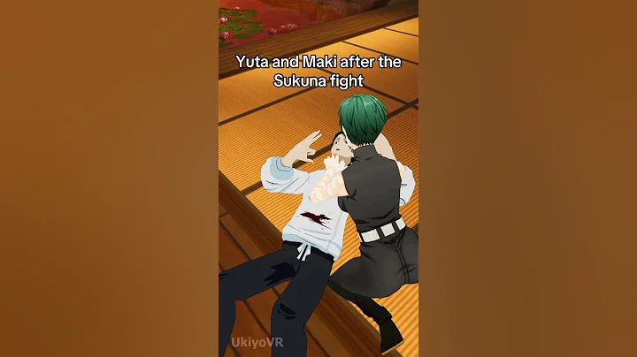 Yuta and Maki after the Sukuna fight #jjk #jujustukaisen #yuta #maki