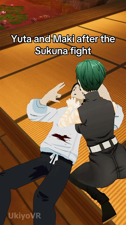 Yuta and Maki after the Sukuna fight #jjk #jujustukaisen #yuta #maki