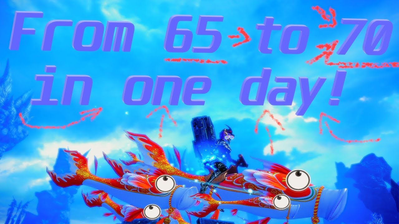 TERA: How to get from level 65-70 in one day!!! (for a limited time only) | PART 216