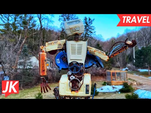 A Visit to the Wacky Lawnmower Robot: A Folk Art Treasure in Winona, Minnesota