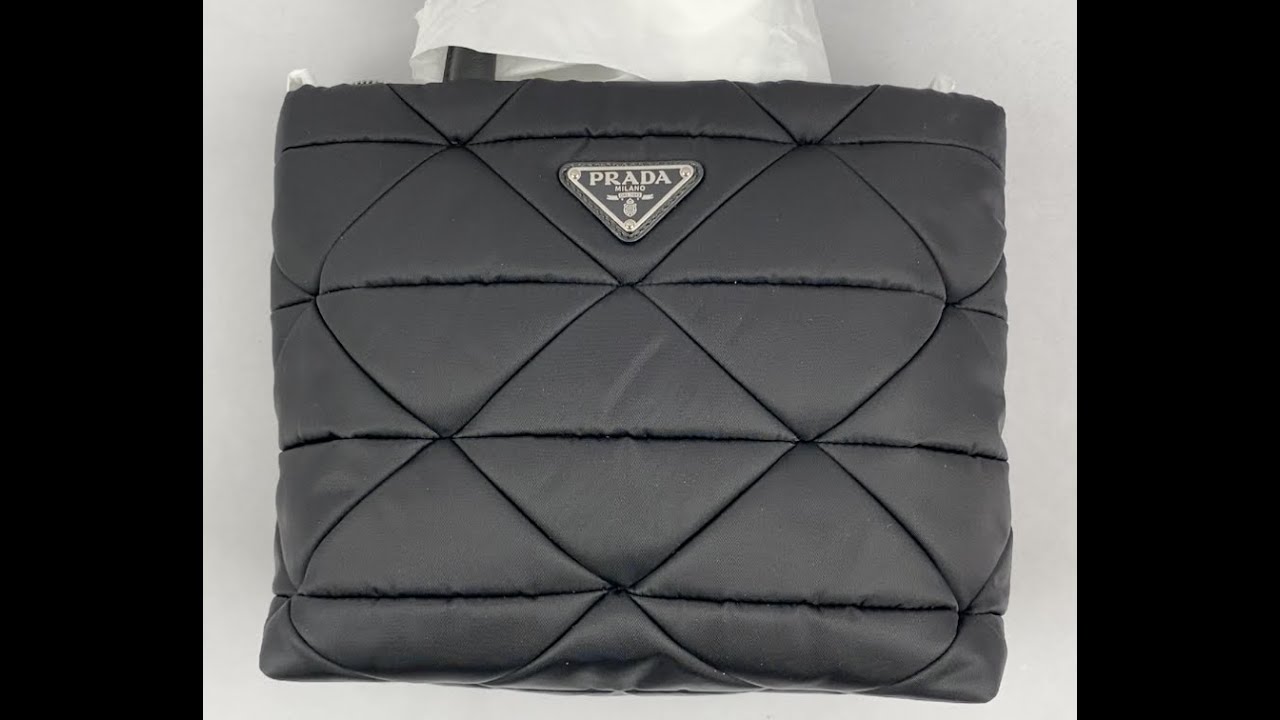 Review for the Prada Small Padded Nylon tote, and the Prada patent