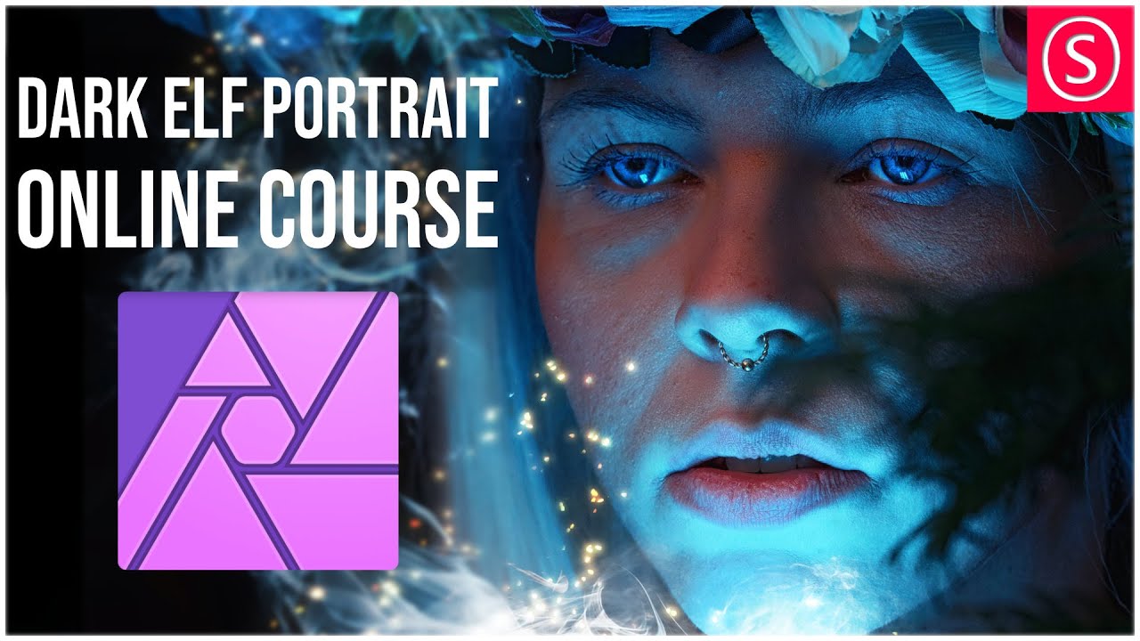 Dark Elf Portrait – Affinity Photo Online Course
