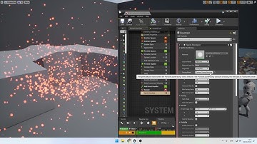 UE4 Niagara Quicktip Sticky Collision