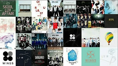 How many albums does BTS have all together?