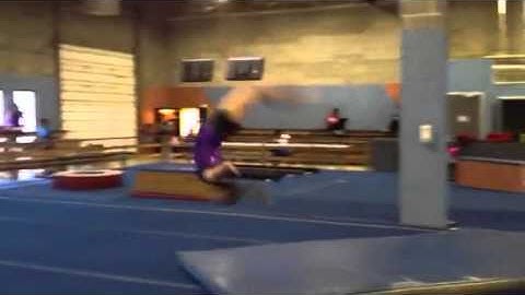 Alex Owen - Front Handspring Layout Punch Front