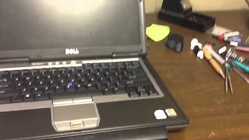 Dell D630 laptop BGA repair service to fix lines on the screen by reflowing the chipsets